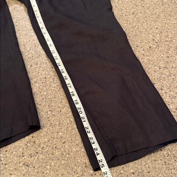 QUINCE 100% European Linen Black Pants - Picture 13 of 13